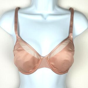 Soma Bra 34D Unbelievable Lift  Tan Unlined Underwire 79984